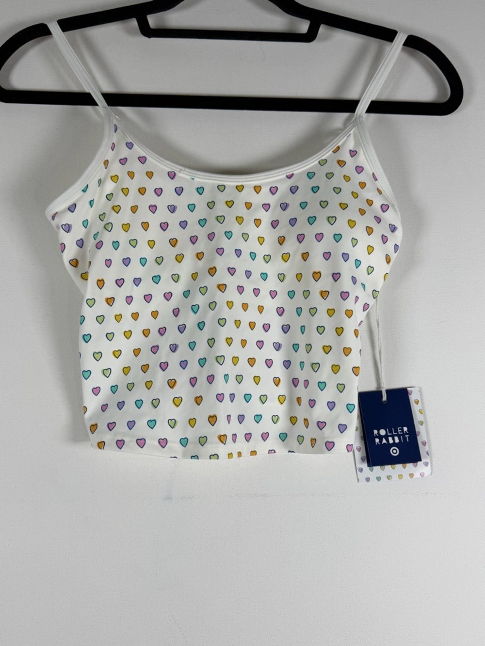Roller Rabbit x Target Size XL Disco Hearts Wave Tank Top XXS, XS or S - Picture 5 of 11